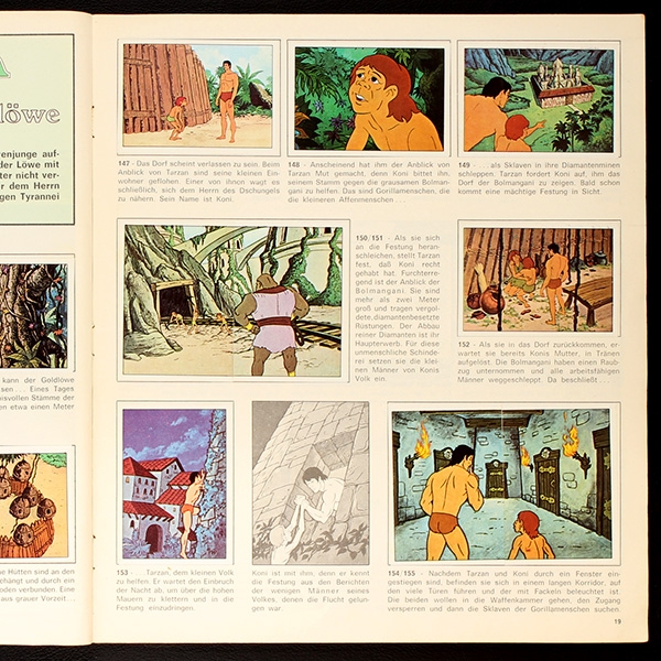 Tarzan Panini Sticker Album komplett