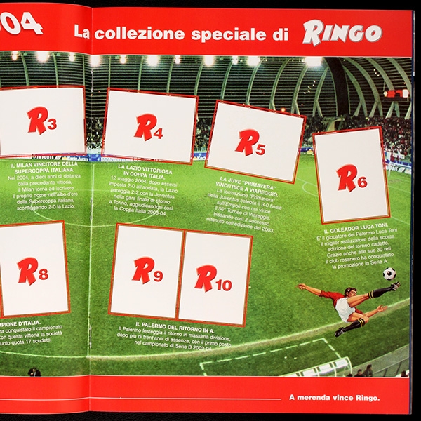 Calciatori 2005 Panini Sticker Album fast komplett -45