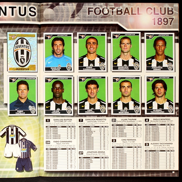 Calciatori 2005 Panini Sticker Album