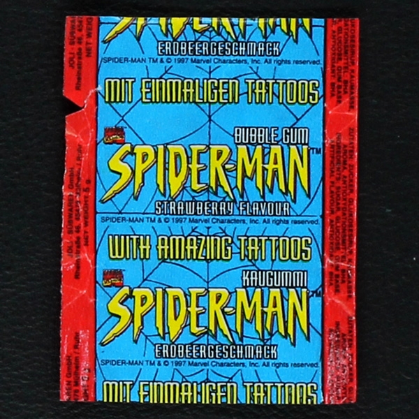 Spider-Man Joli Bubble Gum - Wrapper