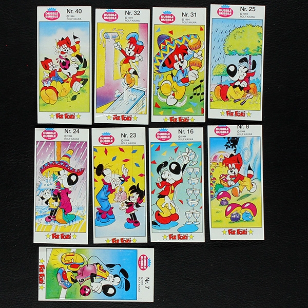 Fix und Foxi Fleer chewing gum pictures - Bubble Gum