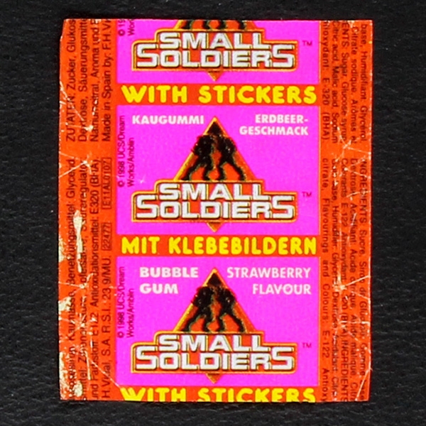 Small Soldiers Kuroczik Bubble Gum - Wrapper