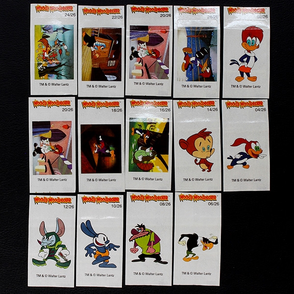 Woody Woodpecker asCom chewing gum pictures - Bubble Gum