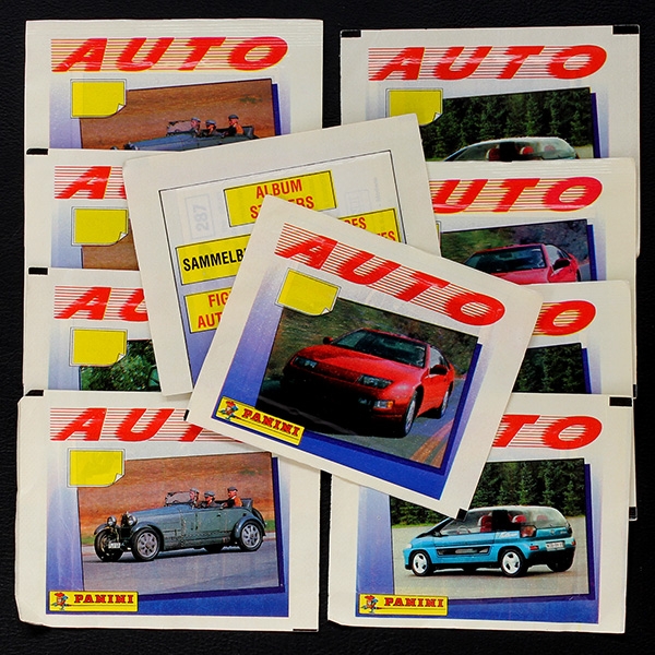 Auto Panini Sticker Tüten