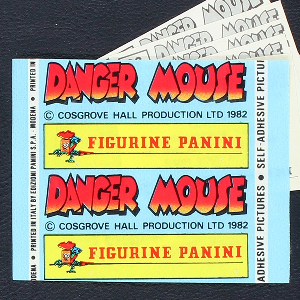 Danger Mouse 1982 Panini Sticker Tüte