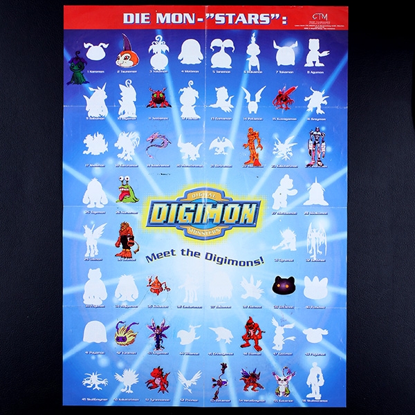 Digimon Kuroczik sticker Folder - Bubble Gum