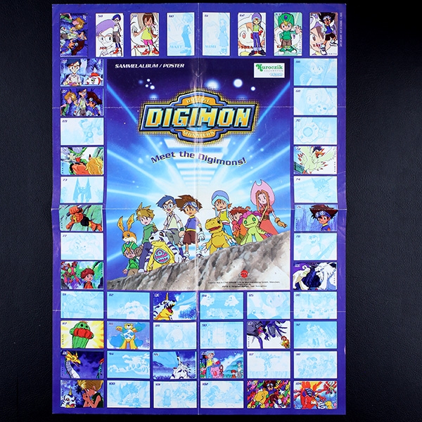 Digimon Kuroczik Sticker Folder - Kaugummi Bilder