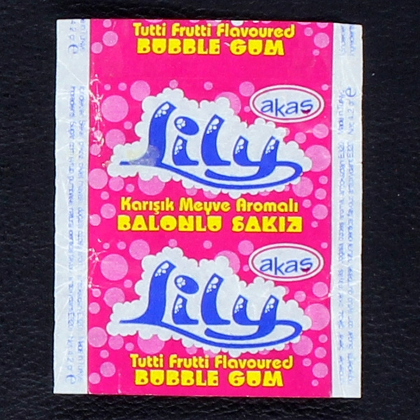 Lilu Akas Bubble Gum - Wrapper