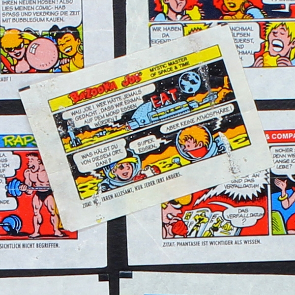 Bazooka Joe 13 chewing gum pictures - Bubble Gum