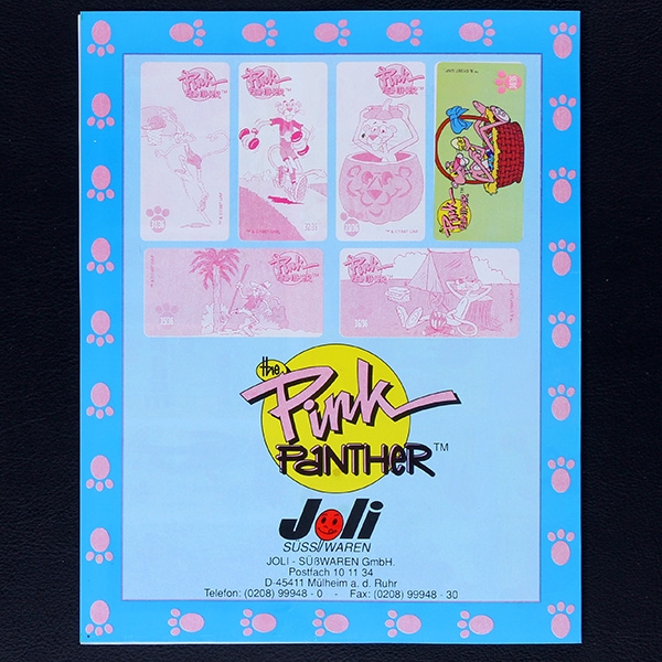 Pink Panther Joli sticker Folder - Bubble Gum