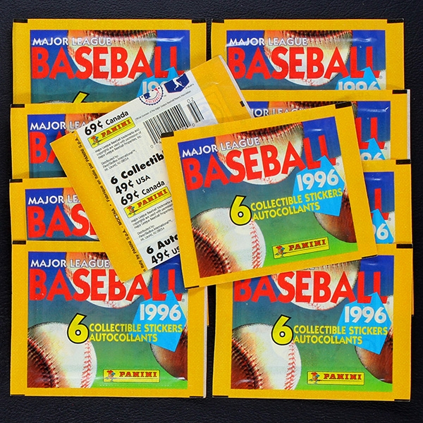 Baseball 1996 Panini sticker bags