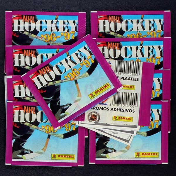 NHL Hockey 96 Panini 10 Sticker Tüten