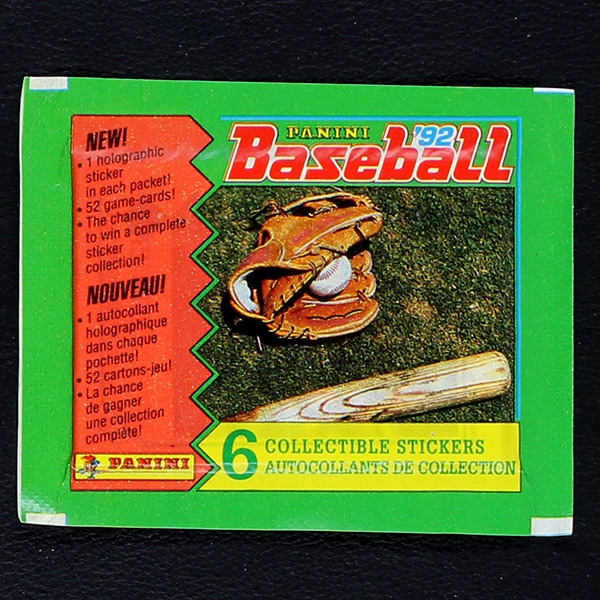 Baseball 92 Panini sticker bag