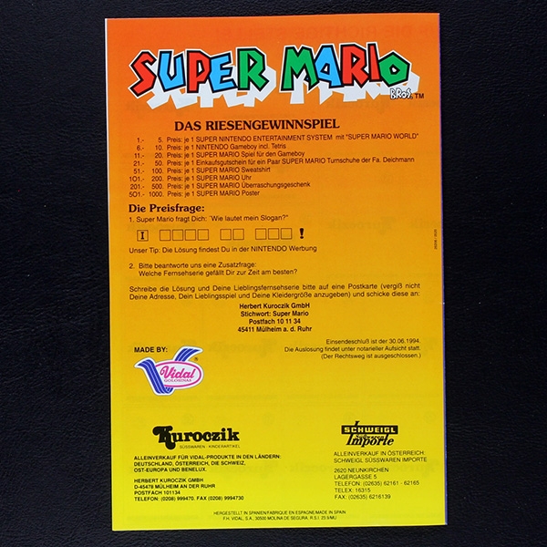 Super Mario Kuroczik empty  Folder - Bubble Gum