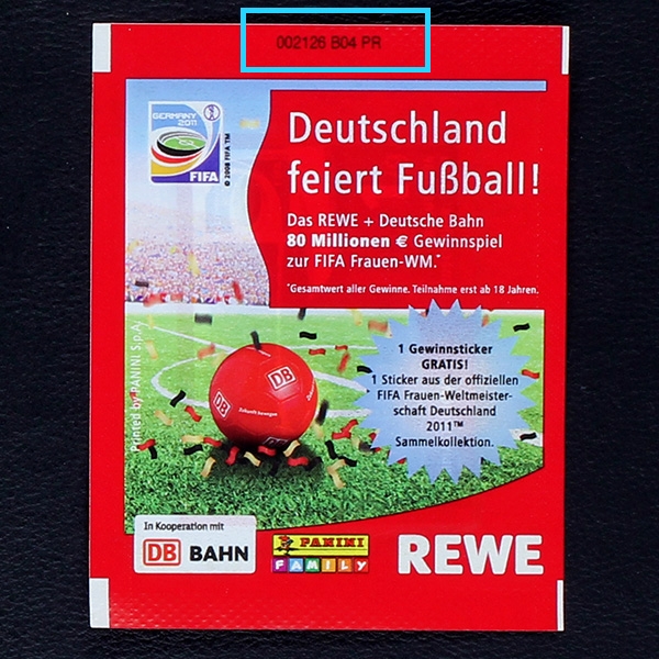 Germany 2011 Panini sticker bag - REWE version