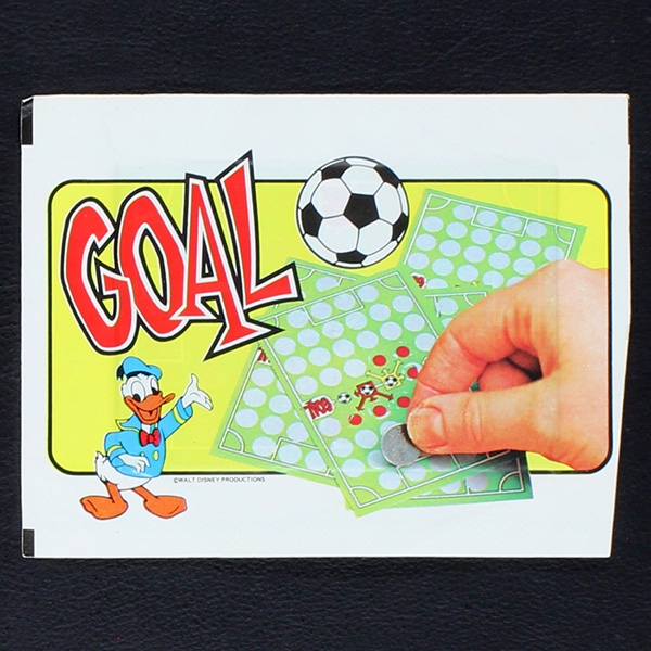 Goal 1983 Panini sticker bag - Donald Duck Version