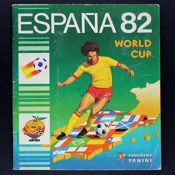 Espana 82 Panini Sticker Album komplett