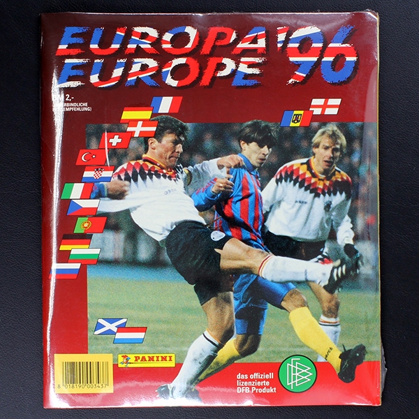 Euro 96 Panini Sticker Album - Original Set