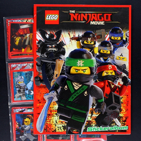 Ninjago Movie Lego Blue Ocean Sticker Album