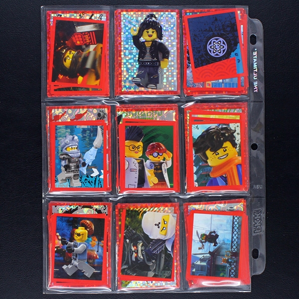 Ninjago Movie Lego Blue Ocean Sticker Album komplett