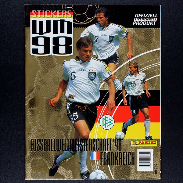 WM 98 Panini Sticker Album