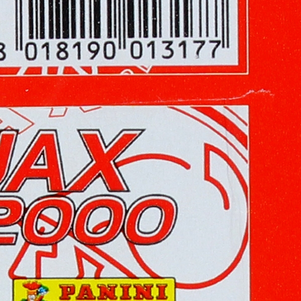 Ajax 2000 Panini sticker bag - empty