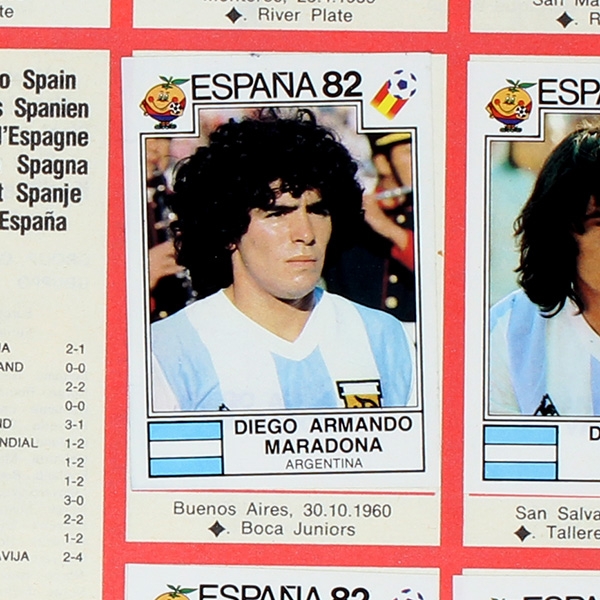 Espana 82 Panini Sticker Album komplett