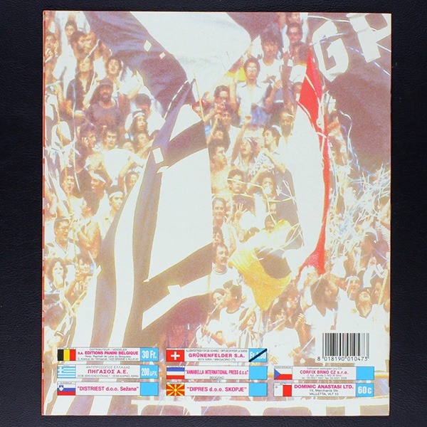 Euro Football 1998 Panini Sticker Leeralbum