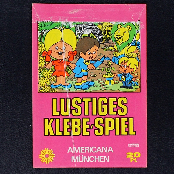 Lustiges Klebe-Spiel Americana bag