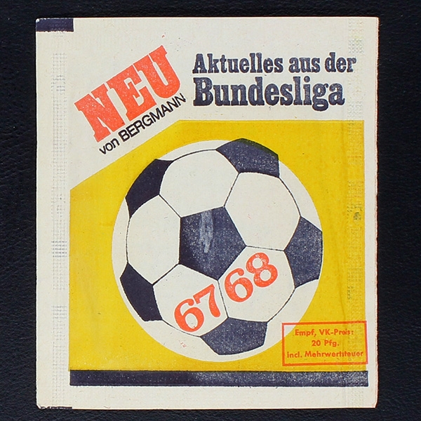 Bundesliga 67 Bergmann Tüte mit Bildern