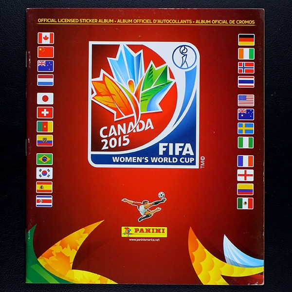 Canada 2015 Panini empty sticker album - US Version