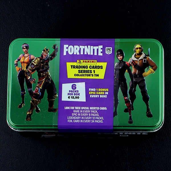 Fortnite Series 1 Panini Box Collector's Mega Tin Dose