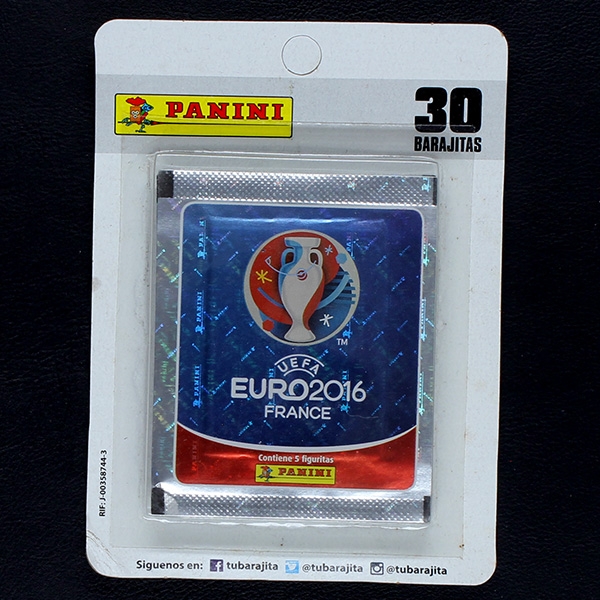 Euro 2016 Panini Sticker Tüte - Blister