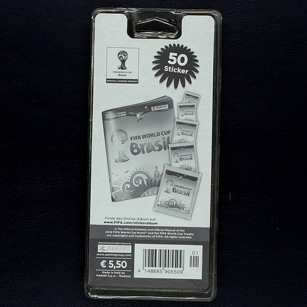 Brasil 2014 Panini sticker bags - Blister