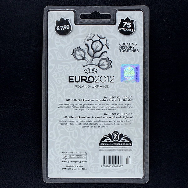 Euro 2012 Panini Sticker Tüten - Blister D