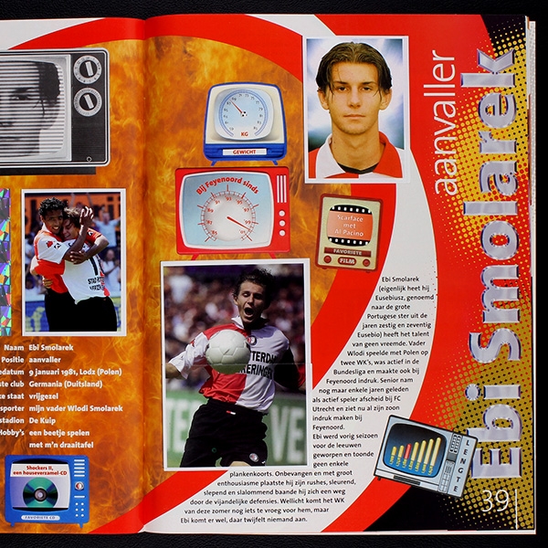 Feyenoord 2002 Panini sticker album complete