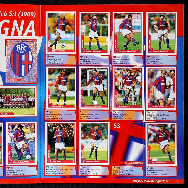 Pianeta Calcio 97 DS Panini sticker album almost complete -1