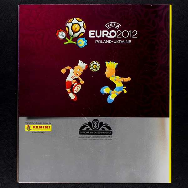 Euro 2012 Panini Album komplett - internationale Sticker Version