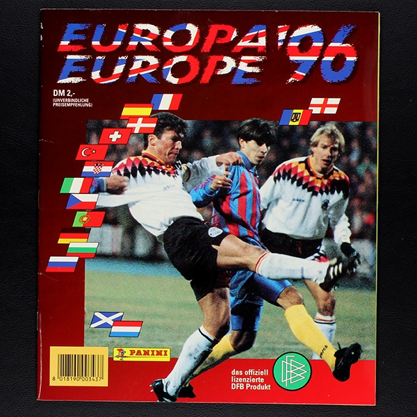 Euro 96 Panini Sticker Album