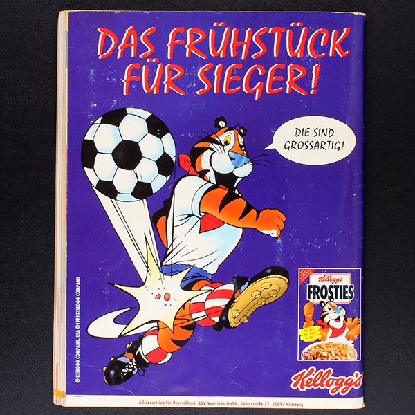 Fußball 96 Panini sticker album complete