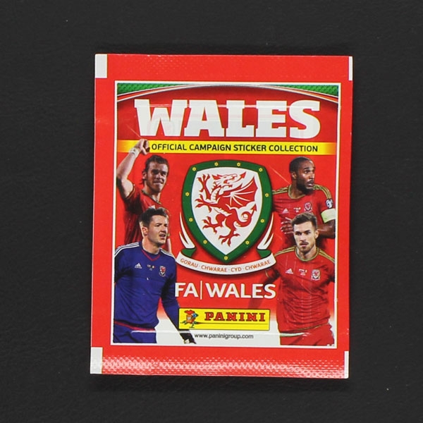 Wales Euro 16 Panini Sticker Bag Sticker Worldwide