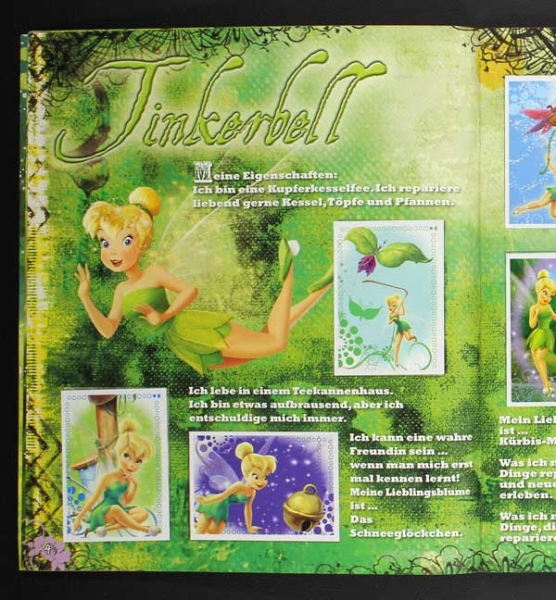 Tinker Bell Panini Sticker Album