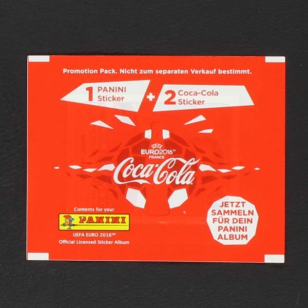 Euro 2016 Coca Cola Variante Panini Tüte