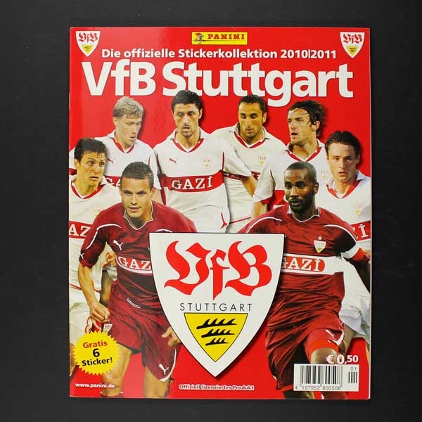 VFB Stuttgart 2010-2011 Sticker Album Panini komplett