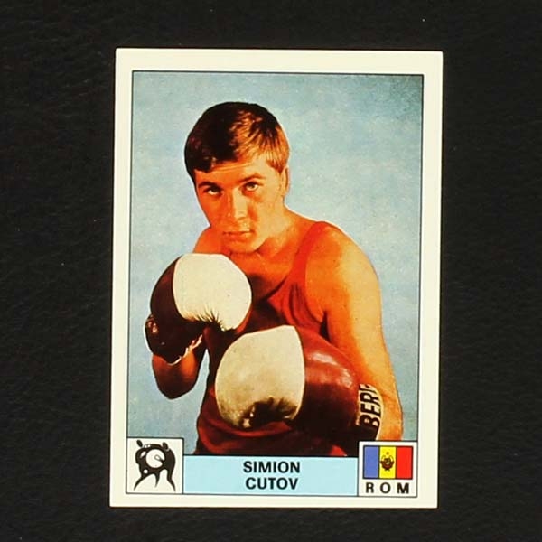 Simion Cutov Panini Montreal 76 Sticker - Boxer