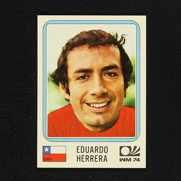 München 74 Nr. 137 Panini Sticker Eduardo Herrera