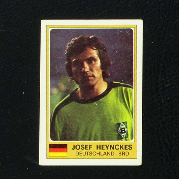 Josef Heynckes Panini Sticker Europa 80