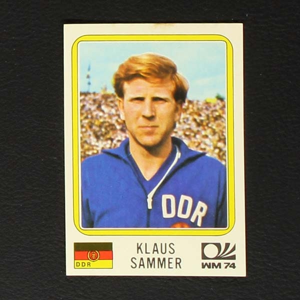 München 74 Nr. 121 Panini Sticker Klaus Sammer