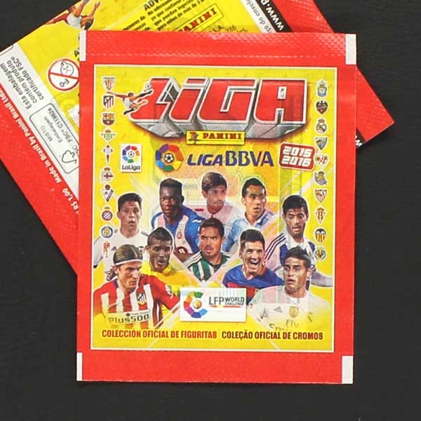 Liga 2015-16 Mexico Panini sticker bag