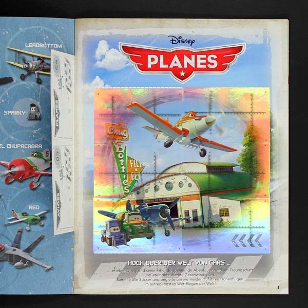 Planes Panini Sticker Album